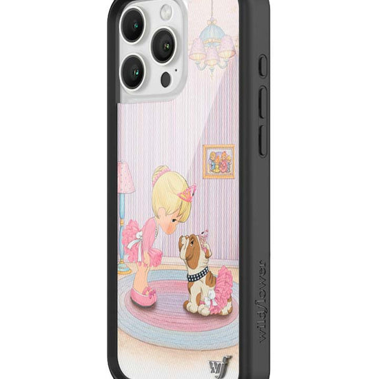 Wildflower iPhone case 16 Pro Max Precious Moments Ballerina Bulldog Pink Cute