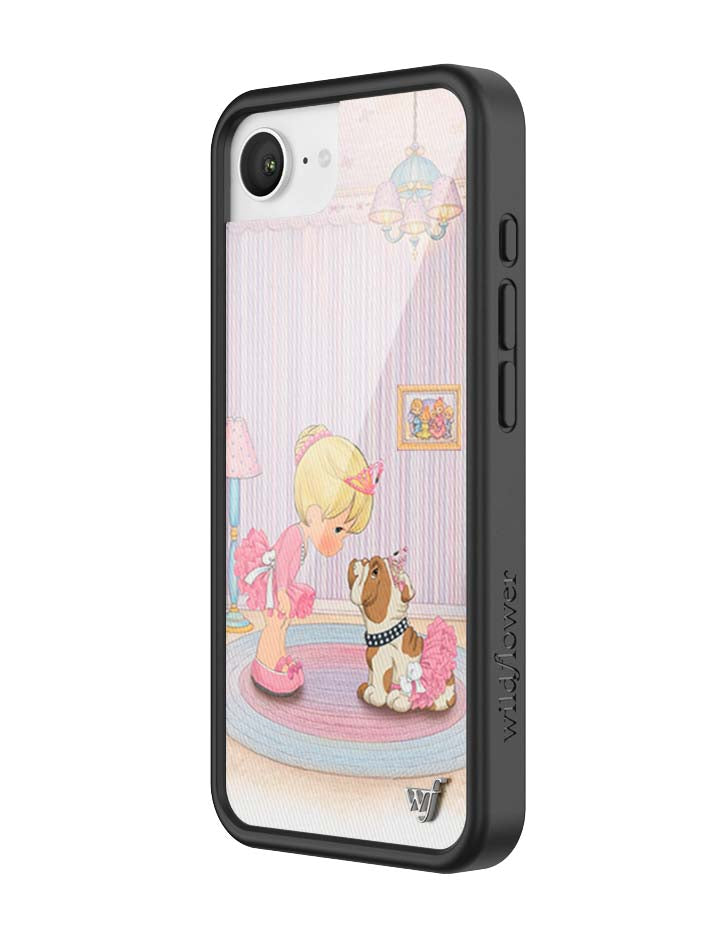 Wildflower iPhone case 17e Precious Moments Ballerina Bulldog Pink Cute