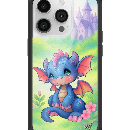 Wildflower iPhone case 14 Pro Precious Moments Dragon Dreams Blue Cute