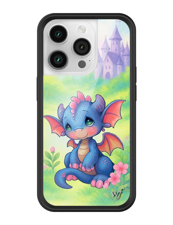Wildflower iPhone case 14 Pro Precious Moments Dragon Dreams Blue Cute