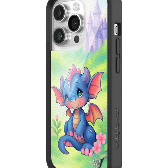Wildflower iPhone case 14 Pro Precious Moments Dragon Dreams Blue Cute