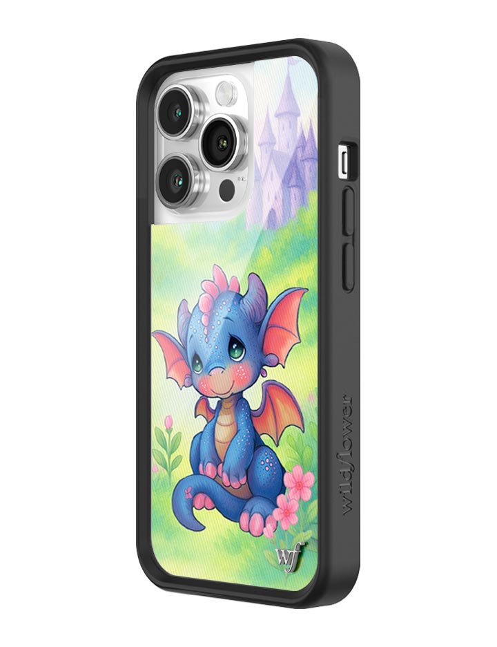 Wildflower iPhone case 14 Pro Precious Moments Dragon Dreams Blue Cute