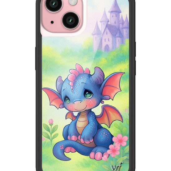 Wildflower iPhone case 15 Precious Moments Dragon Dreams Blue Cute
