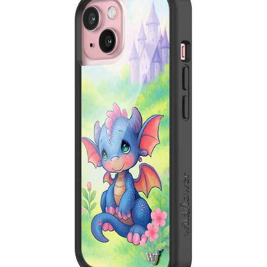 Wildflower iPhone case 15 Precious Moments Dragon Dreams Blue Cute