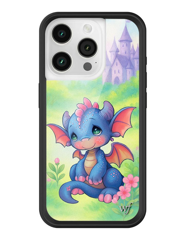 Wildflower iPhone case 15 Pro Precious Moments Dragon Dreams Blue Cute