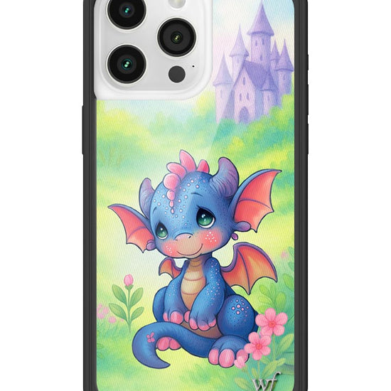 Wildflower iPhone case 15 Pro Max Precious Moments Dragon Dreams Blue Cute