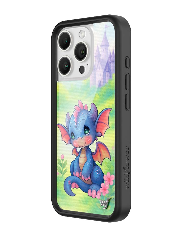 Wildflower iPhone case 16 Pro Precious Moments Dragon Dreams Blue Cute