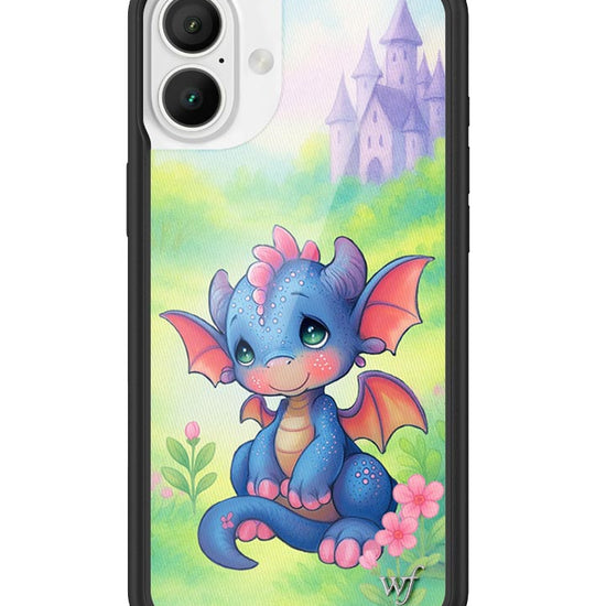 Wildflower iPhone case 16 Plus Precious Moments Dragon Dreams Blue Cute