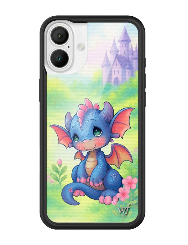 Wildflower iPhone case 16 Plus Precious Moments Dragon Dreams Blue Cute