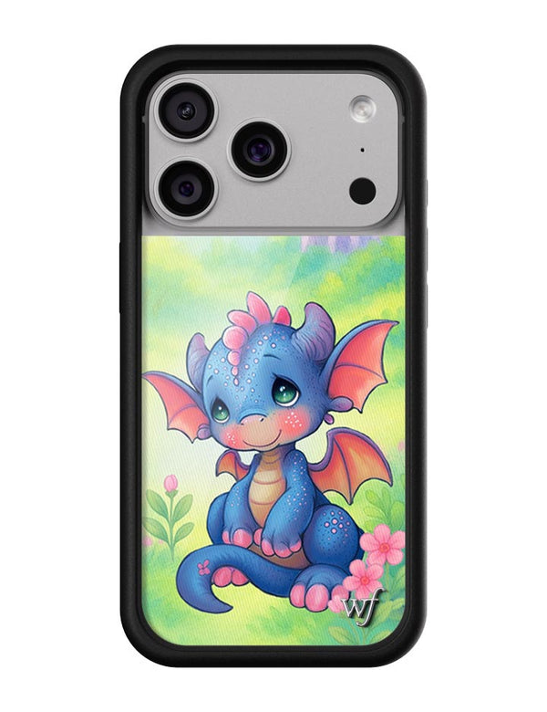 Wildflower iPhone case 17 Pro Precious Moments Dragon Dreams Blue Cute