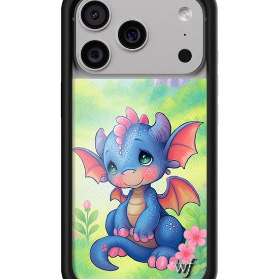 Wildflower iPhone case 18 Pro Precious Moments Dragon Dreams Blue Cute