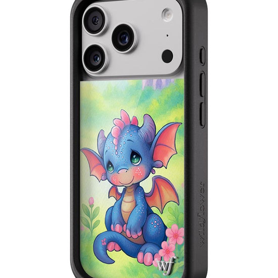 Wildflower iPhone case 18 Pro Precious Moments Dragon Dreams Blue Cute