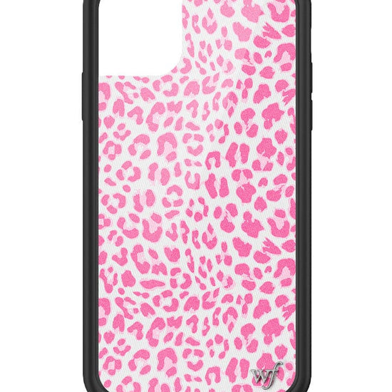 wildflower pink meow iphone 11 case
