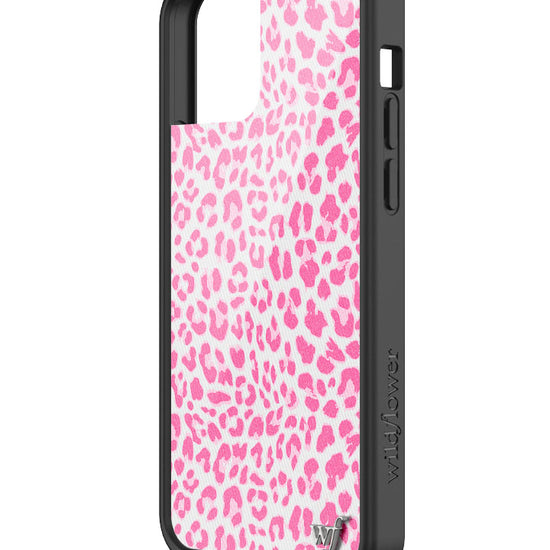 Wildflower Pink Meow iPhone 12 12 Pro Case