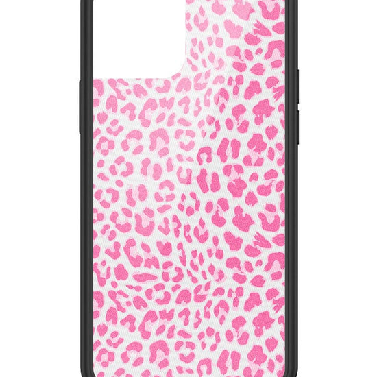 wildflower pink meow iphone 12/12pro case