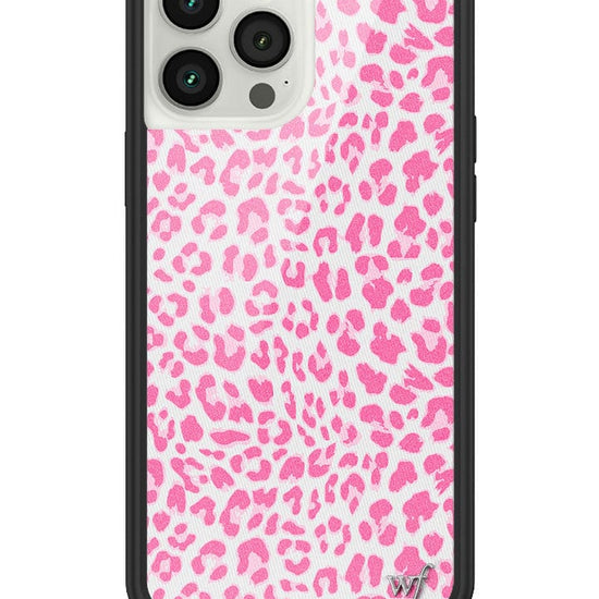 wildflower pink meow iphone 13promax case