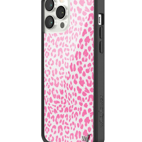 wildflower pink meow iphone 13promax case