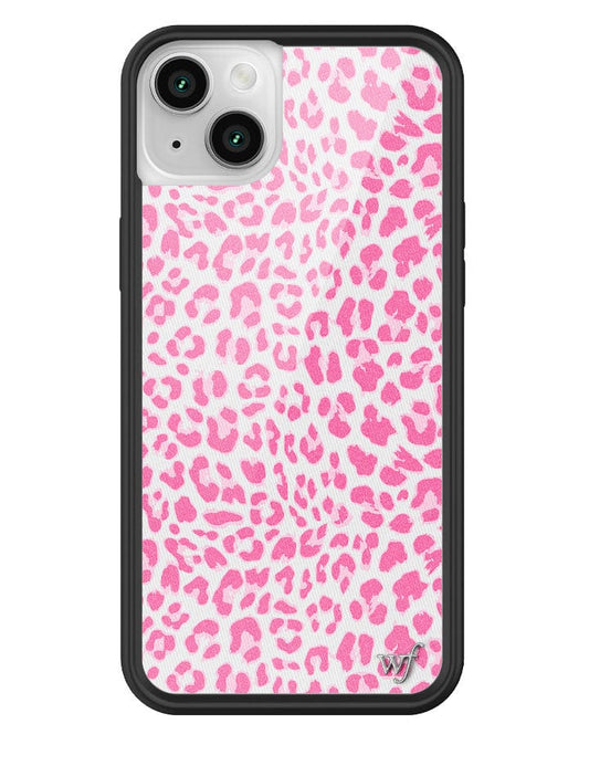 wildflower pink meow iphone 14plus case