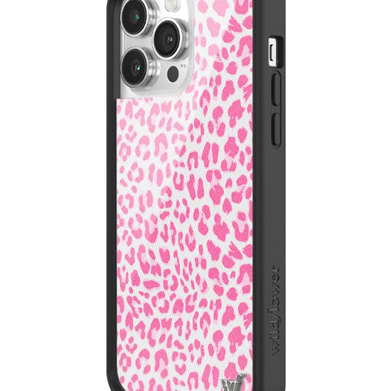 wildflower pink meow iphone 14promax case