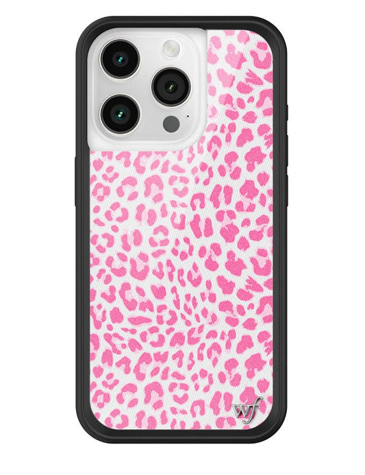 wildflower pink meow iphone 15pro case