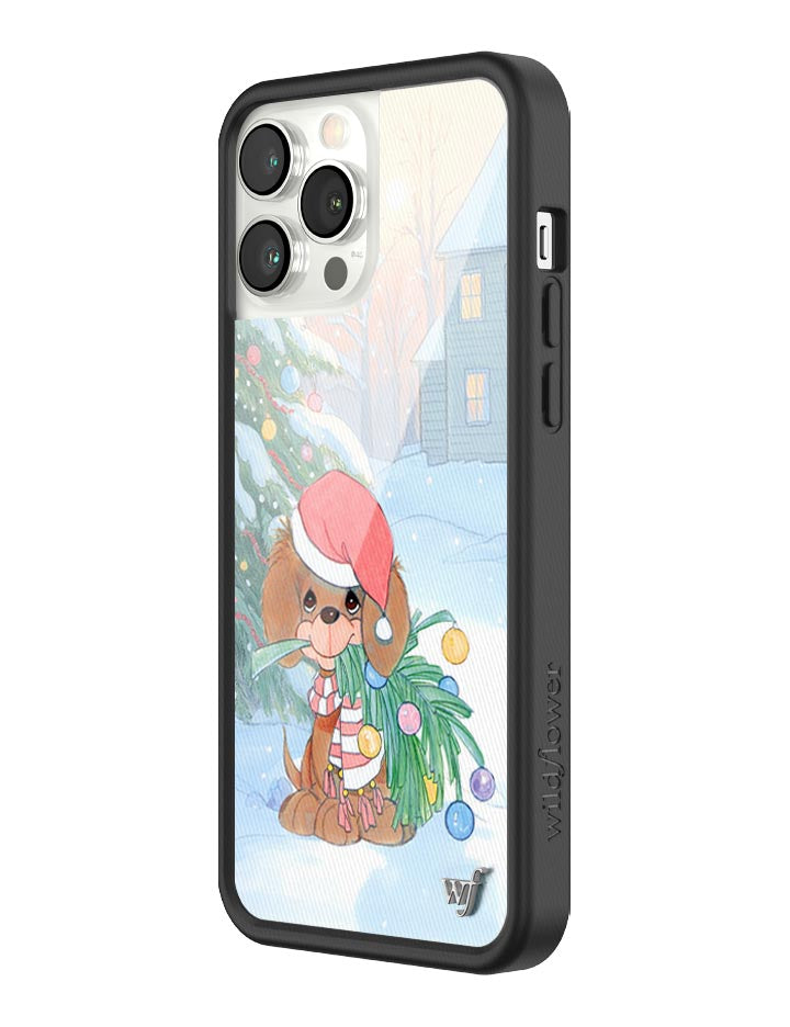 Wildflower iPhone case 13 Pro Max Precious Moments Holiday Pup Christmas Cute