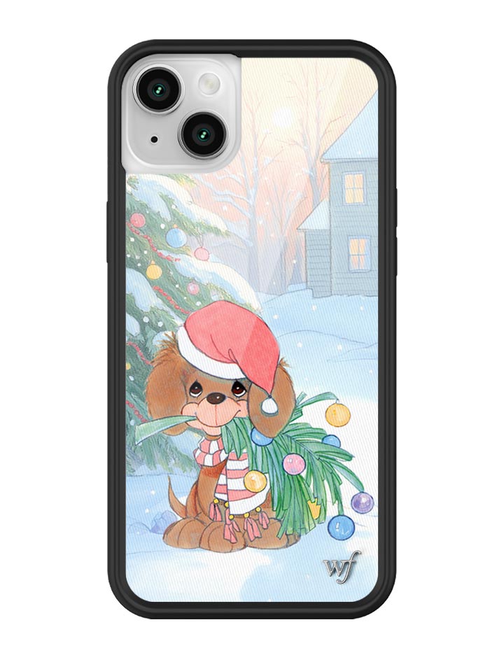 Wildflower iPhone case 14 Precious Moments Holiday Pup Christmas Cute