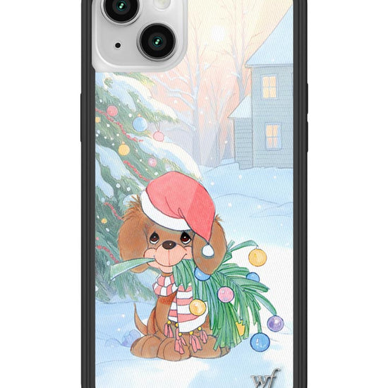Wildflower iPhone case 14 Plus Precious Moments Holiday Pup Christmas Cute