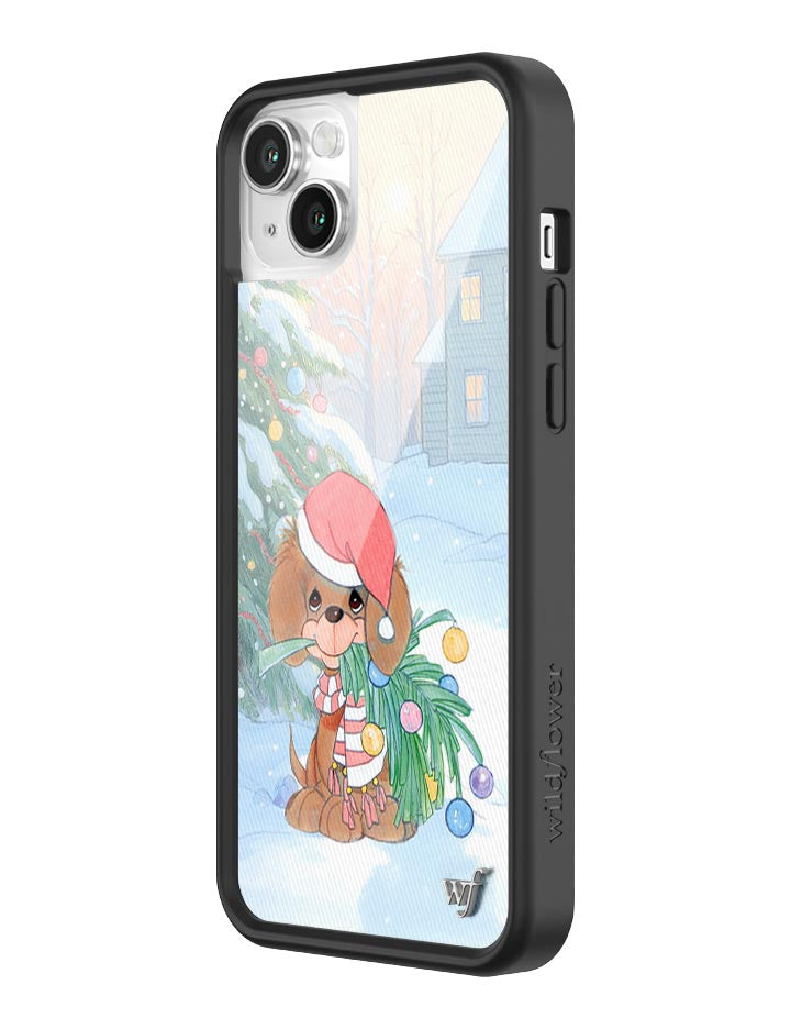Wildflower iPhone case 14 Plus Precious Moments Holiday Pup Christmas Cute