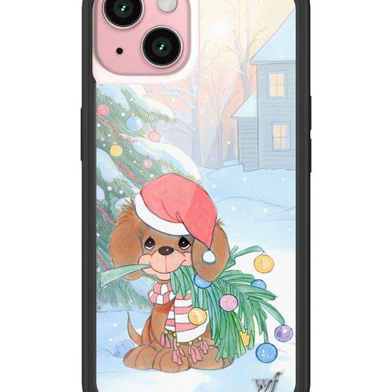 Wildflower iPhone case 15 Precious Moments Holiday Pup Christmas Cute
