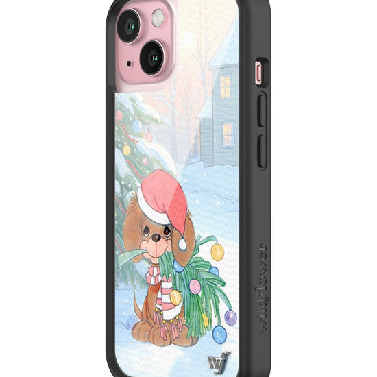 Wildflower iPhone case 15 Precious Moments Holiday Pup Christmas Cute