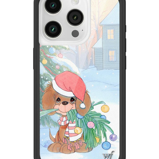 Wildflower iPhone case 15 Pro Precious Moments Holiday Pup Christmas Cute
