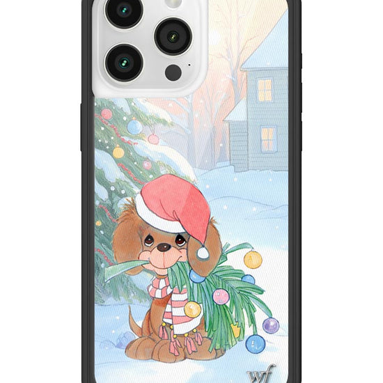 Wildflower iPhone case 15 Pro Max Precious Moments Holiday Pup Christmas Cute