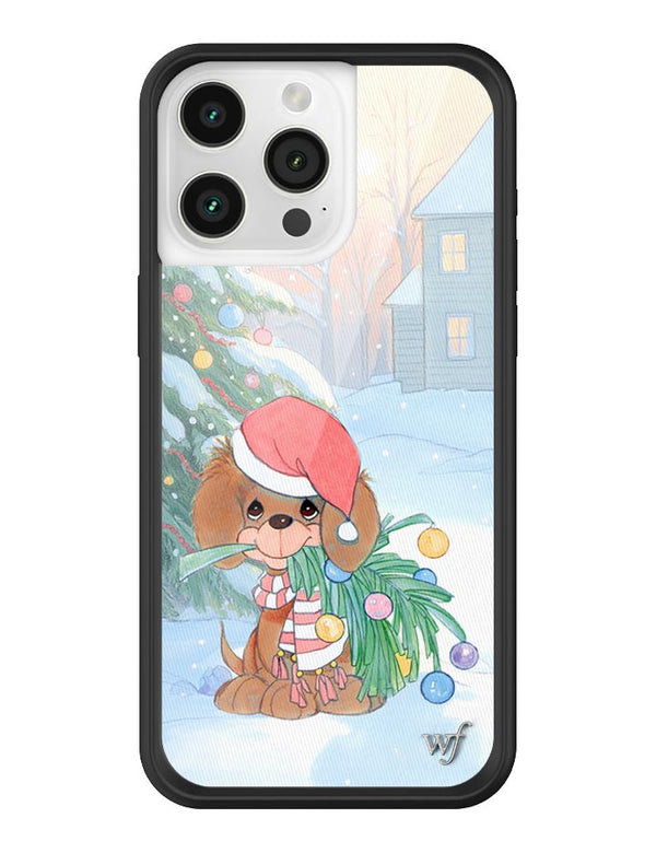 Wildflower iPhone case 15 Pro Max Precious Moments Holiday Pup Christmas Cute