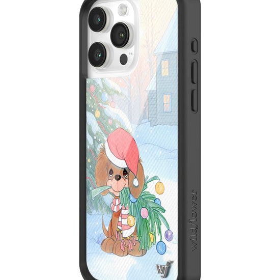 Wildflower iPhone case 15 Pro Max Precious Moments Holiday Pup Christmas Cute