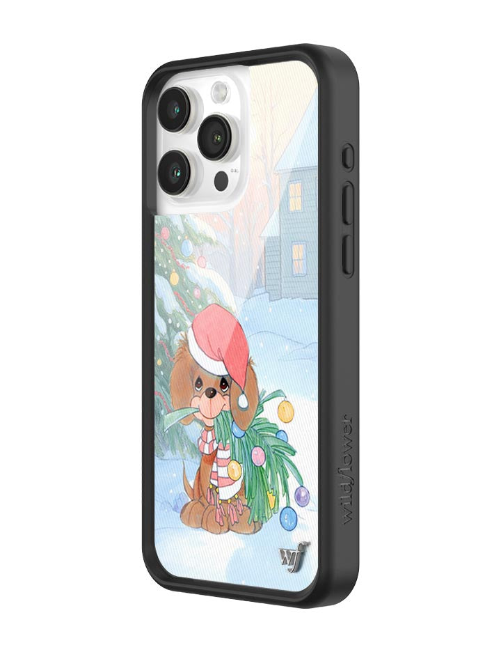 Wildflower iPhone case 15 Pro Max Precious Moments Holiday Pup Christmas Cute