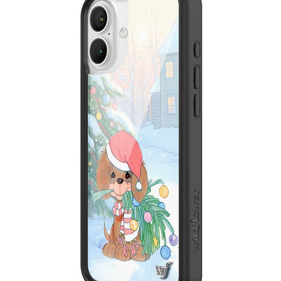 Wildflower iPhone case 16 Plus Precious Moments Holiday Pup Christmas Cute