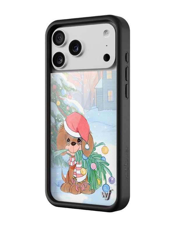 Wildflower iPhone case 17 Pro Max Precious Moments Holiday Pup Christmas Cute