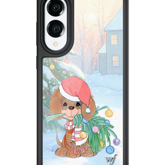 Wildflower Galaxy S25 case Edge Precious Moments Holiday Pup Red Cute