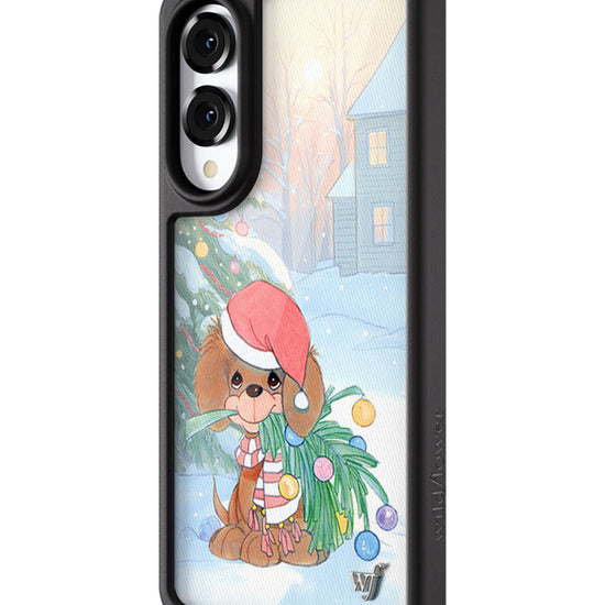 Wildflower Galaxy S25 case Edge Precious Moments Holiday Pup Red Cute