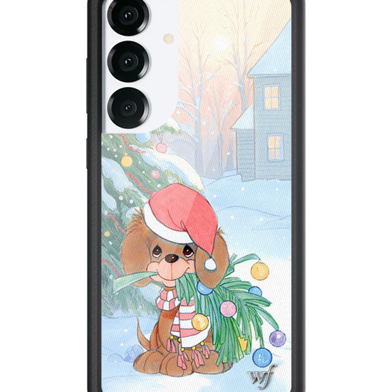 Wildflower Galaxy S25 case Plus Precious Moments Holiday Pup Red Cute