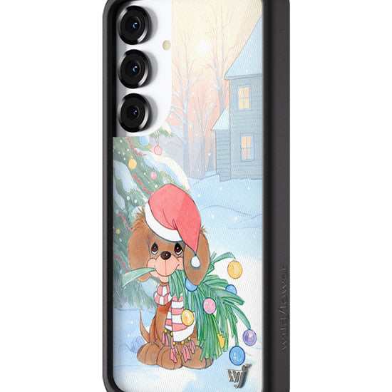 Wildflower Galaxy S25 case Plus Precious Moments Holiday Pup Red Cute