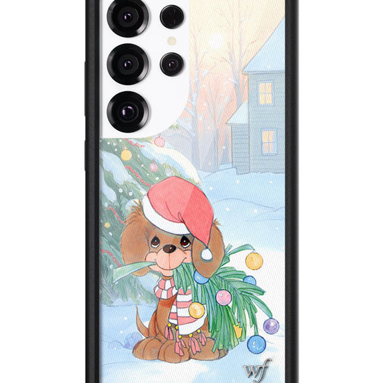 Wildflower Galaxy S25 case Ultra Precious Moments Holiday Pup Red Cute