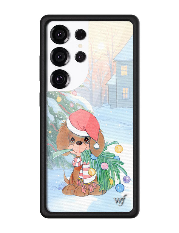 Wildflower Galaxy S25 case Ultra Precious Moments Holiday Pup Red Cute