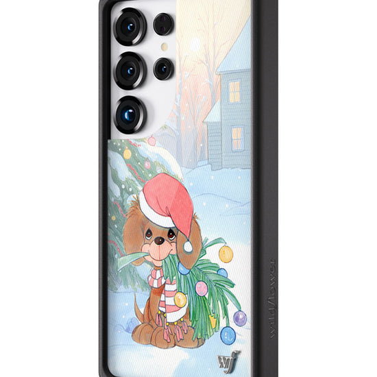 Wildflower Galaxy S25 case Ultra Precious Moments Holiday Pup Red Cute