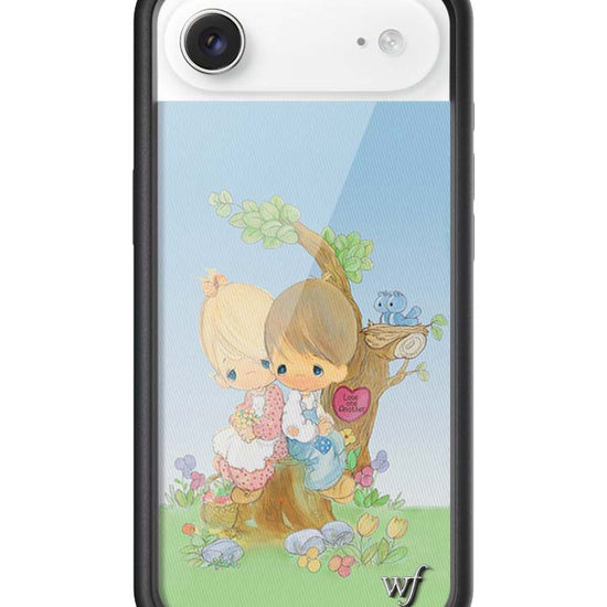 Wildflower iPhone case Air Precious Moments Love One Another Sweet Blue