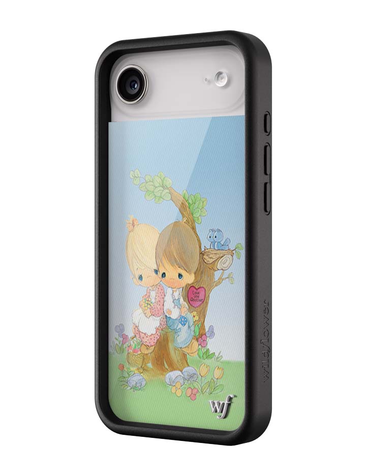 Wildflower iPhone case Air Precious Moments Love One Another Sweet Blue