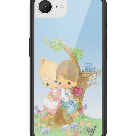 Wildflower iPhone case 17e Precious Moments Love One Another Sweet Blue