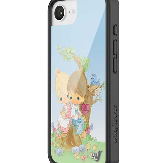Wildflower iPhone case 17e Precious Moments Love One Another Sweet Blue