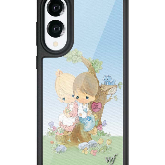 Wildflower Galaxy S25 case Edge Precious Moments Love One Another Sweet Blue