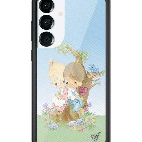 Wildflower Galaxy S25 case Plus Precious Moments Love One Another Sweet Blue